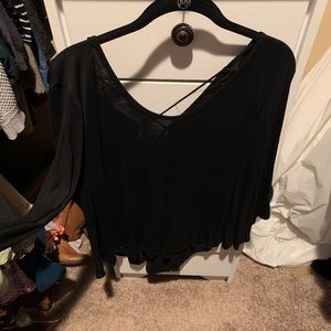 Lace Up Top